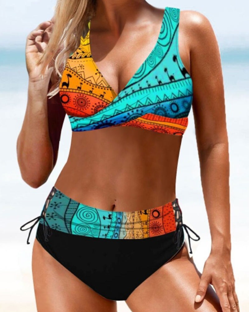 Eva - Veselé Barevné Bikini