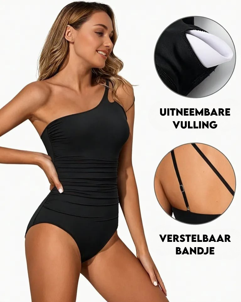 Tereza - Jednodílné plavky s jedním ramínkem