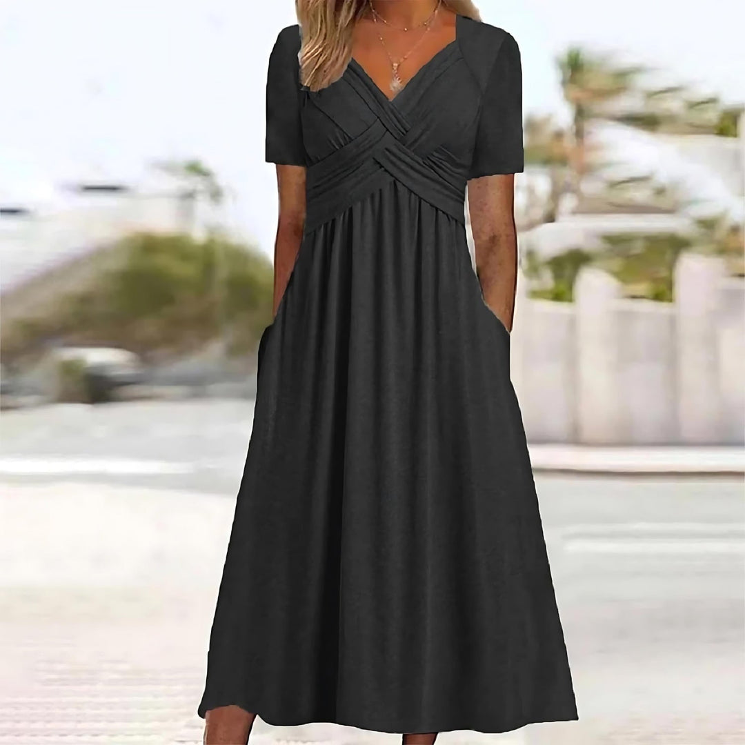 IVANA | Elegantní midi šaty
